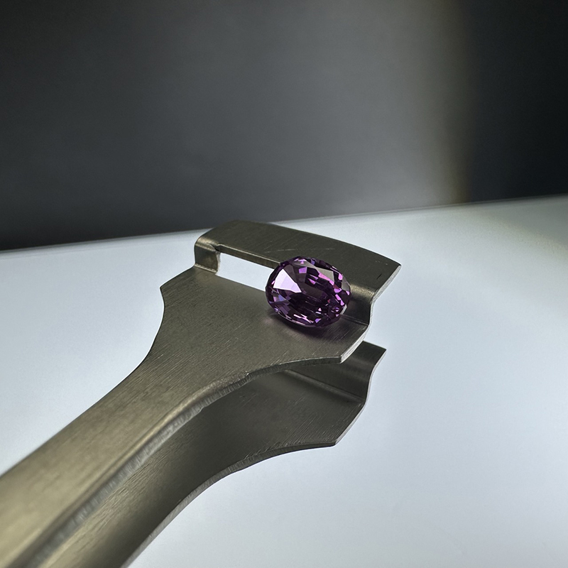 Виолетова боја виолетова сафирен материјал Al2O3 за скапоцен камен (1)