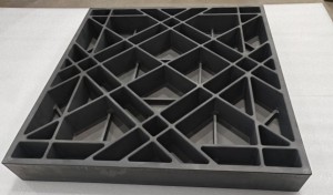 Silicon carbide square mirror